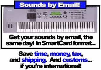 Sounds by email...